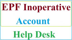 Inoperative EPF Account